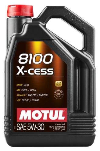 Моторное масло Motul 8100 X-CESS 5W-30, 4л